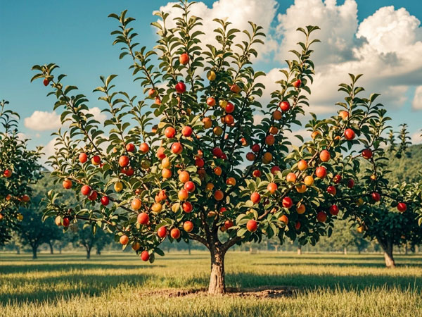7月份苹果园管理重点做好防洪排涝工作